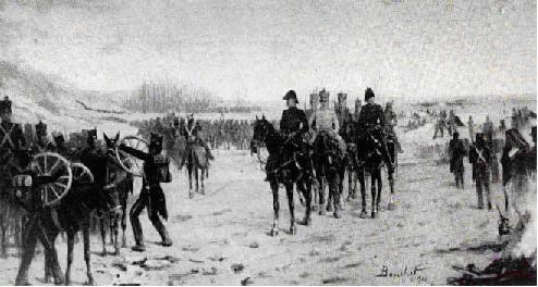 El ejército durante el cruce